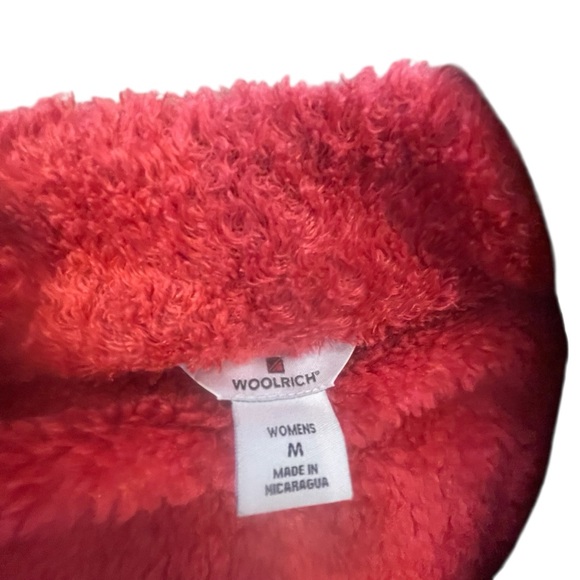 Cozy Red Quarter-Zip Fleece Pullover - Picture 5 of 8